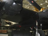 Airspace_006 - a bouncing bomb stanbds under thwe wing of the Lancaster