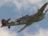 Dux2007_081 - Buchon (Spanish Me109) pulls up into steep climb