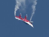 RIAT2006_055 - and no, you also aren't still seeing things. The MIG in a flat spin seemingly on it's way to dig a big hole - but didn't