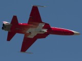 RIAT2006_075 - one of the Swiss aerobatic team showing the bottom artwork and Swiss cross